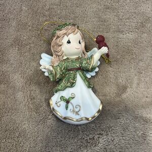 Precious Moments Angel‎ Ornament Girl With Cardinal Christmas Ornament